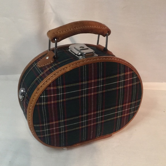 A unique tartan mini crossbody/shoulder bag - Picture 8 of 8
